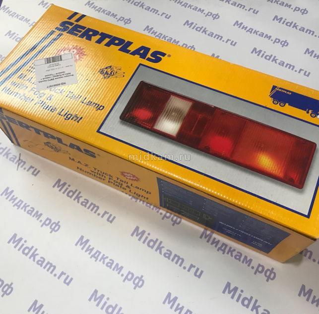 Фонари задние ЕВРО КамАЗ, МАЗ (в буфер) / левый + правый / Турция Фонари задние ЕВРО КамАЗ, МАЗ (в буфер) / левый + правый / Турция