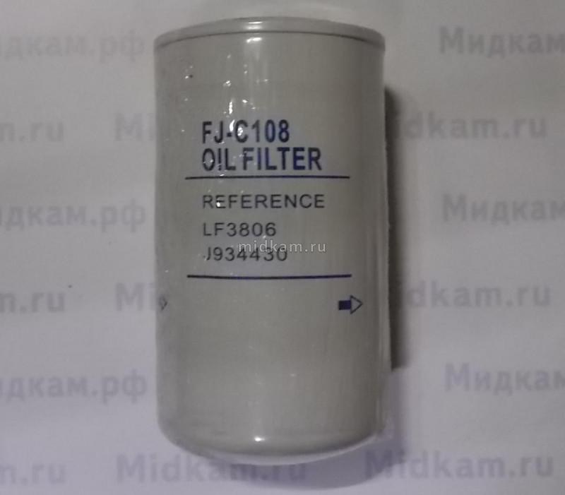 Элемент МФ LF 3806 на ДВС Cummins (на 4308, 4307) / КМД Элемент МФ LF 3806 на ДВС Cummins (на 4308, 4307) / КМД